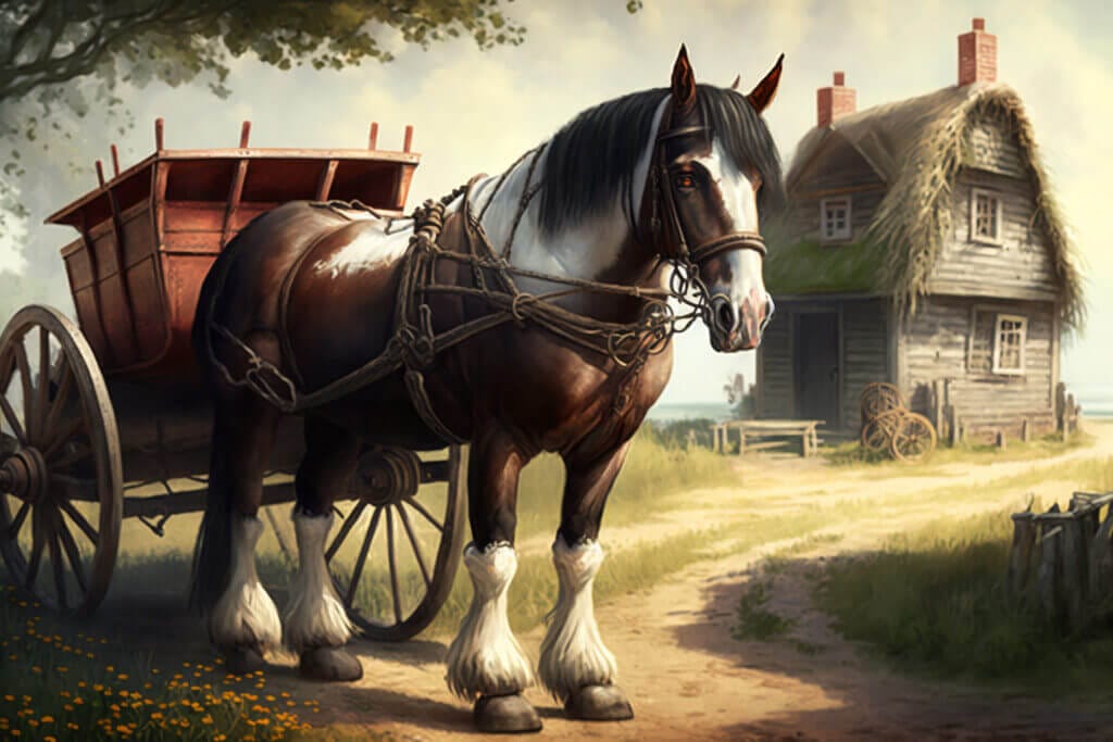 Animal Farm Character List 4 Boxer Animal Farm Artwork