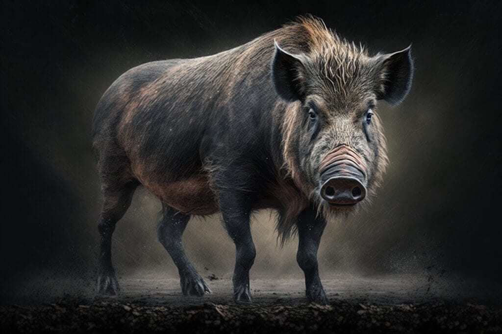 Napoleon Animal Farm Artwork