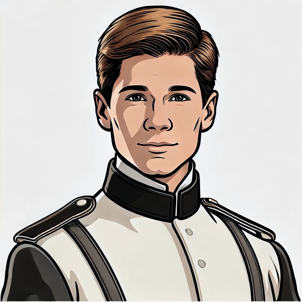 Robert Portrait Cartoon Art