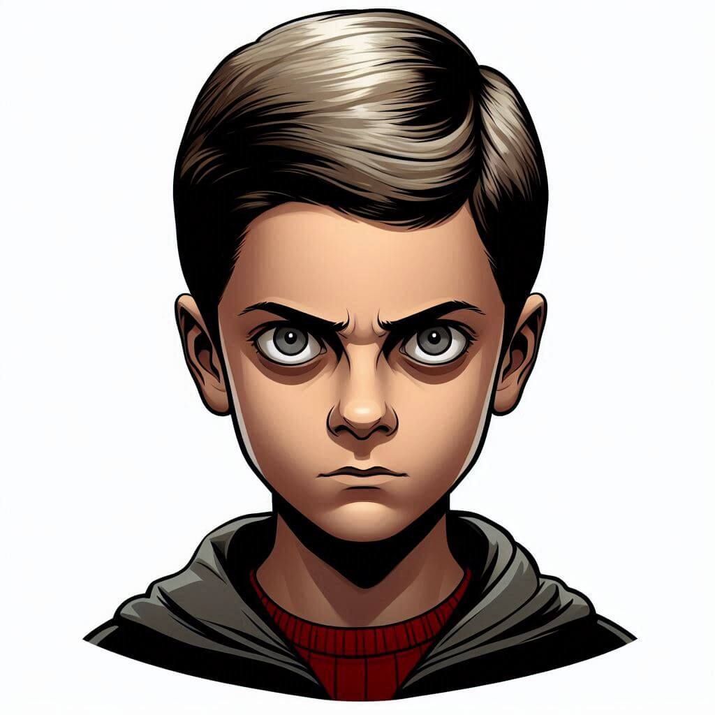 Belch Higgins Cartoon Portrait Art