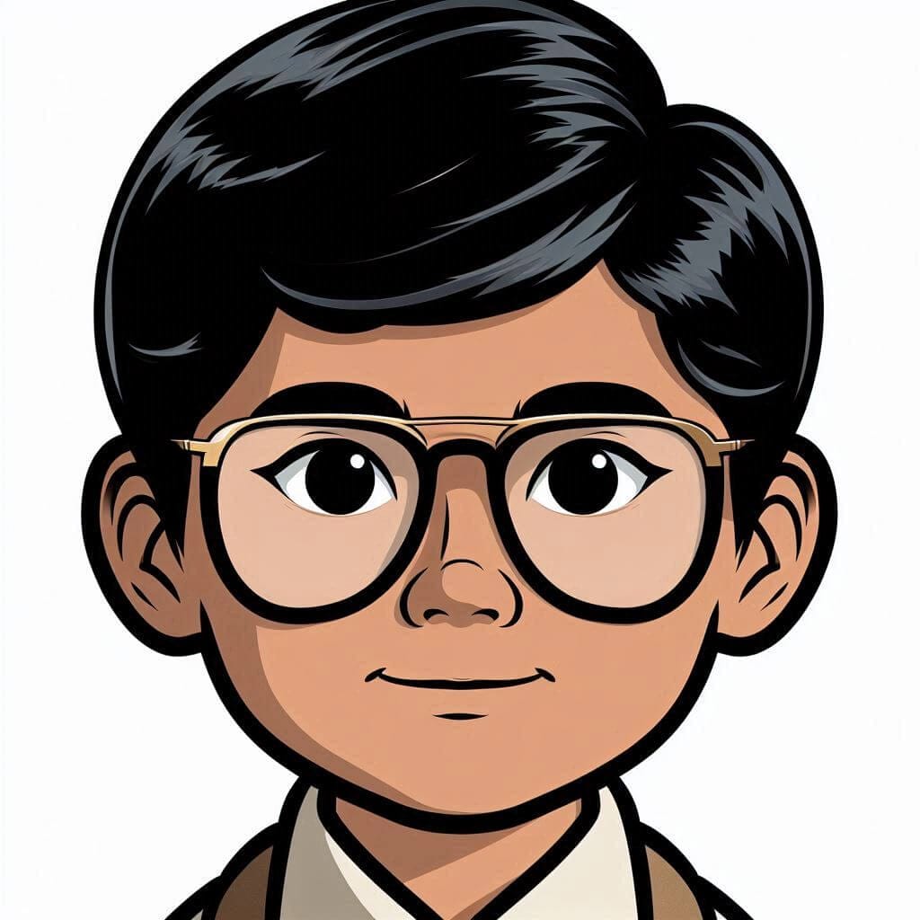 Richie Tozier Cartoon Portrait Art