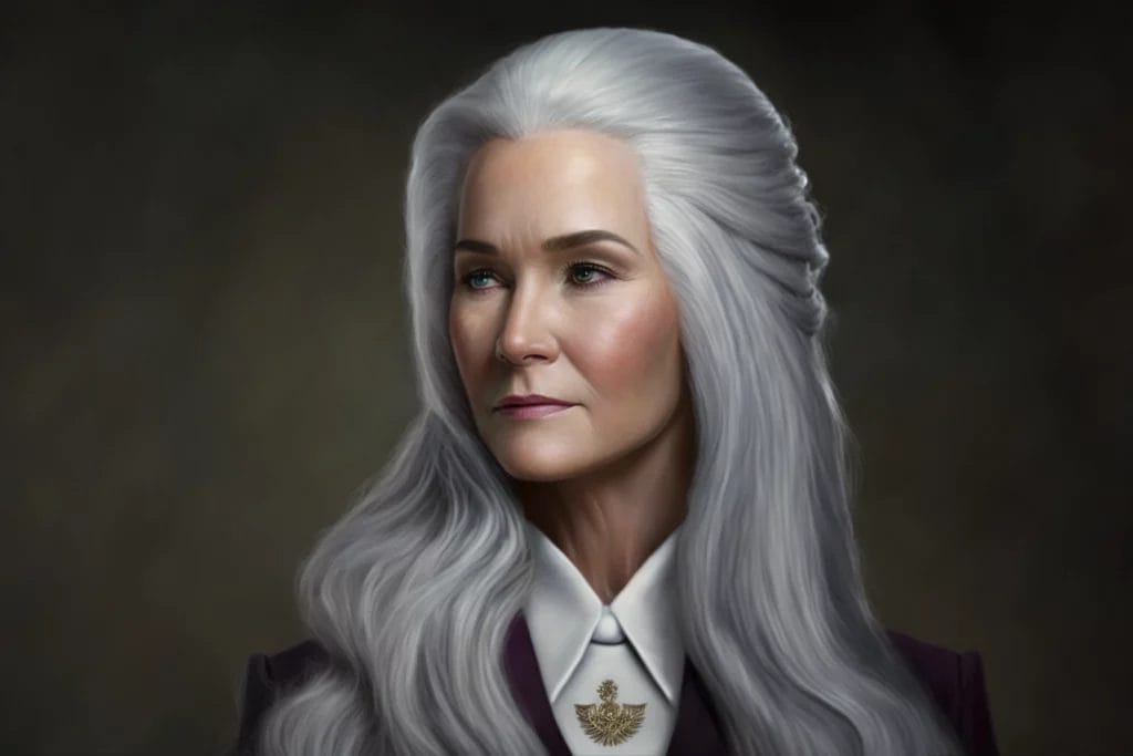 Alma Coin Hunger Games Portrait Art