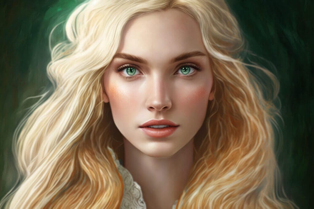 Glimmer Hunger Games Portrait Art