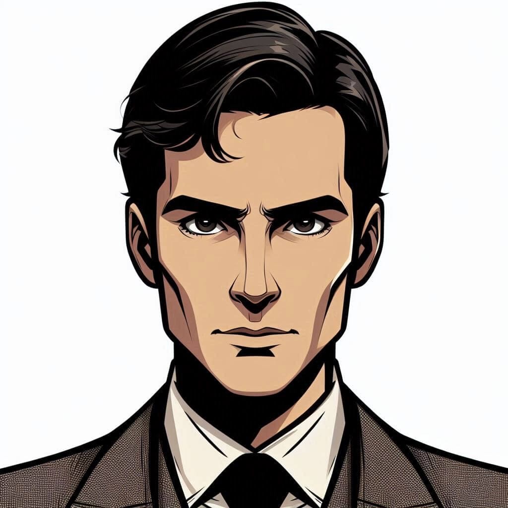 George De Mohrenschildt Portrait Art