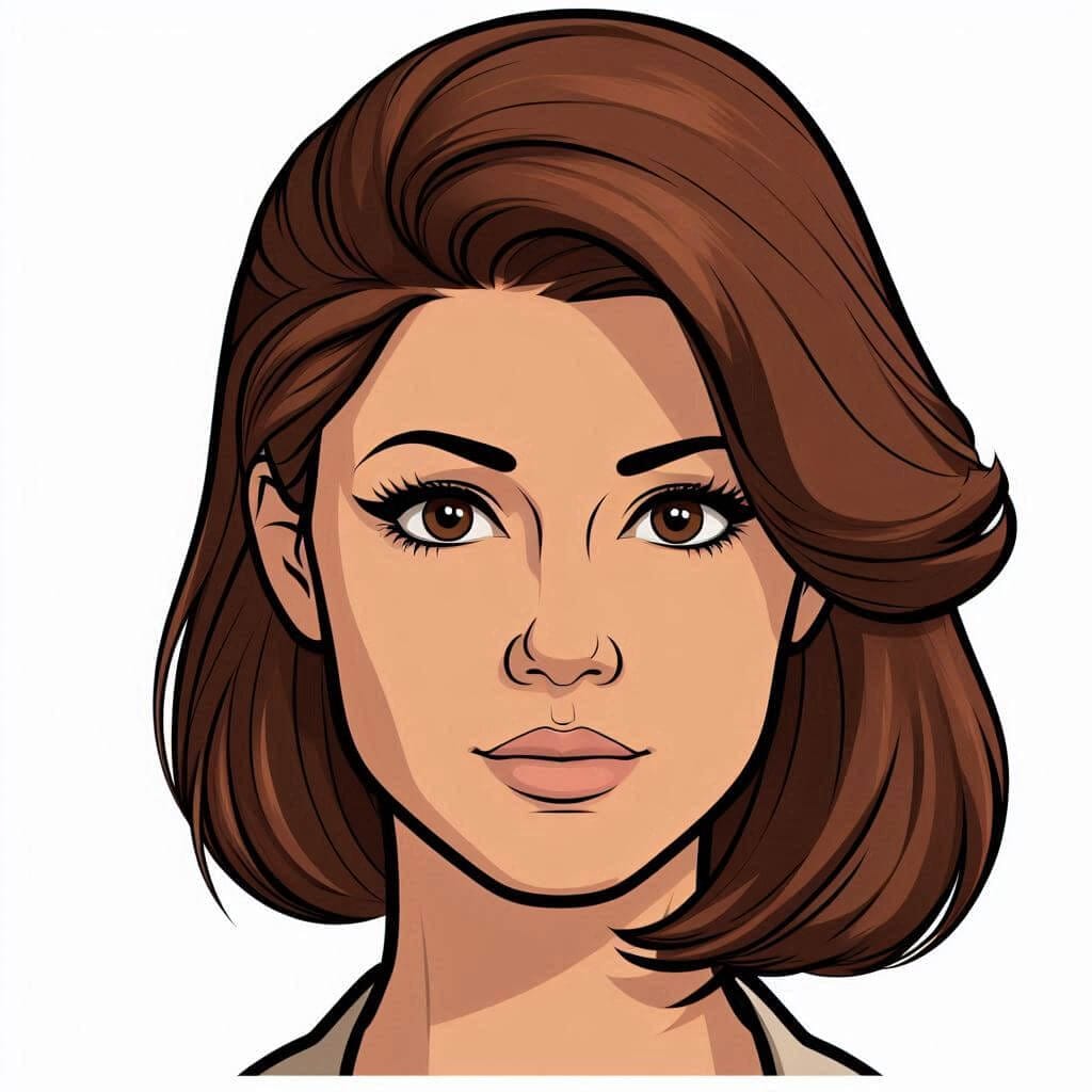 Marcy Maitland Cartoon Portrait Art