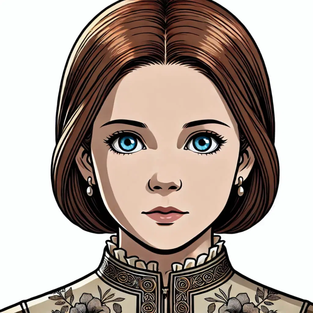 Dune Messiah Characters List 8 Alia Atreides Portrait Cartoon Art