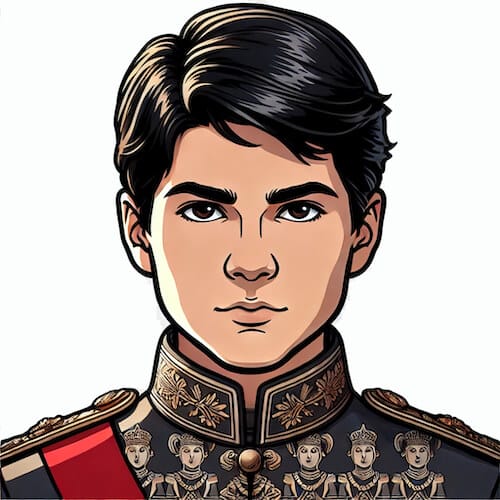 Dune Character List 8 Fyed-Rautha Cartoon Portrait Art