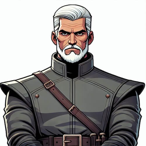 Dune Character List 12 Gurney Halleck Cartoon Portrait Art