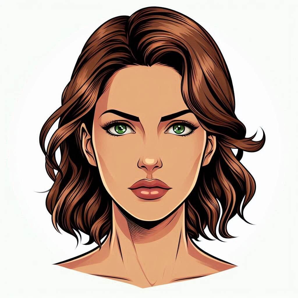 Lady Jessica Cartoon Portrait Art
