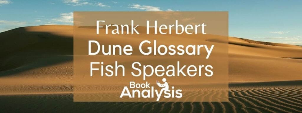 Fish Speakers in Dune Fish Speakers in Dune