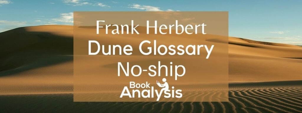 No-ship in Dune No-ship in Dune
