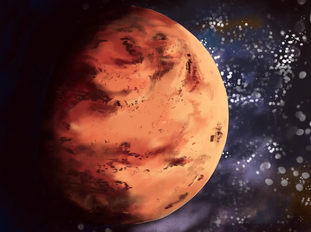 The Martian by Andy Weir Digital Art