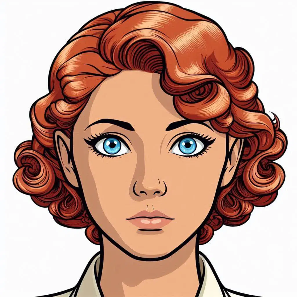 Children of Dune Characters 3 Ghanima Atreides Cartoon Portrait art