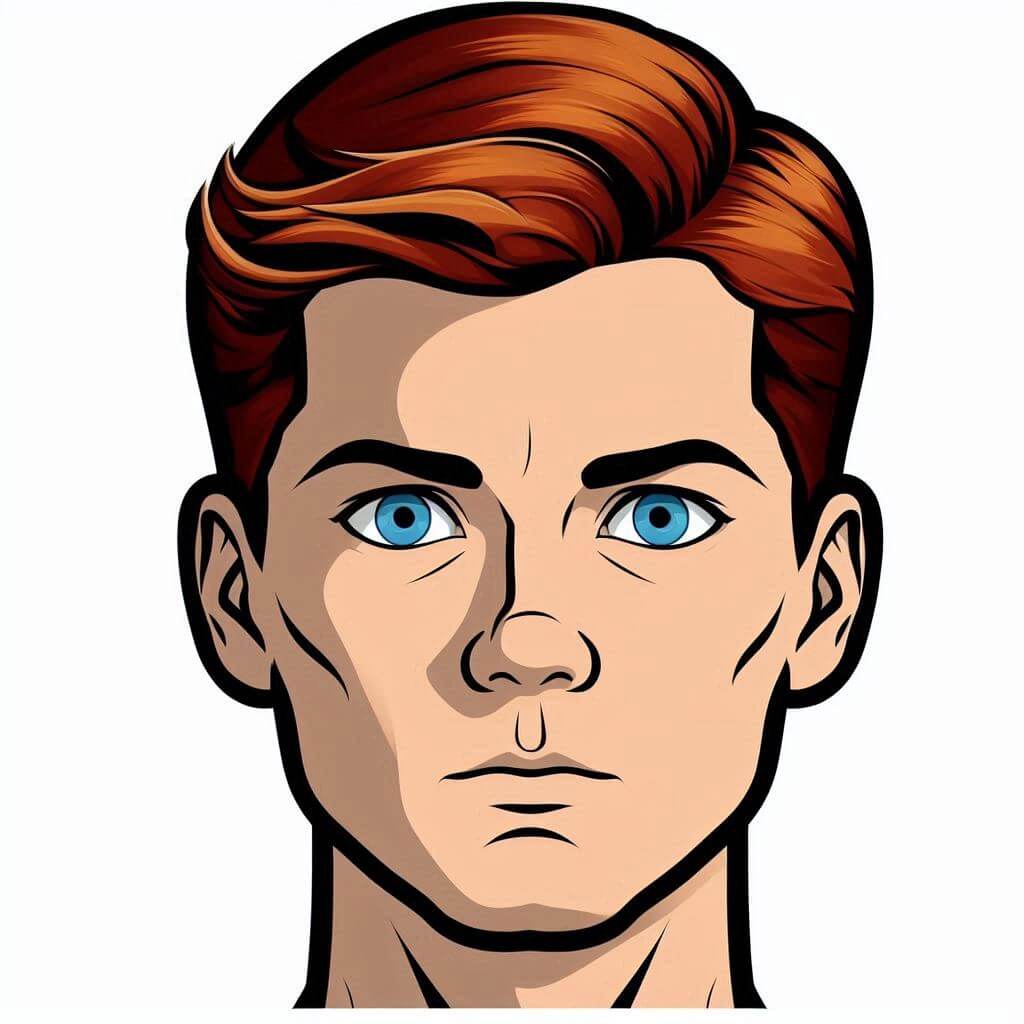 Leto II Atreides Cartoon Portrait Art