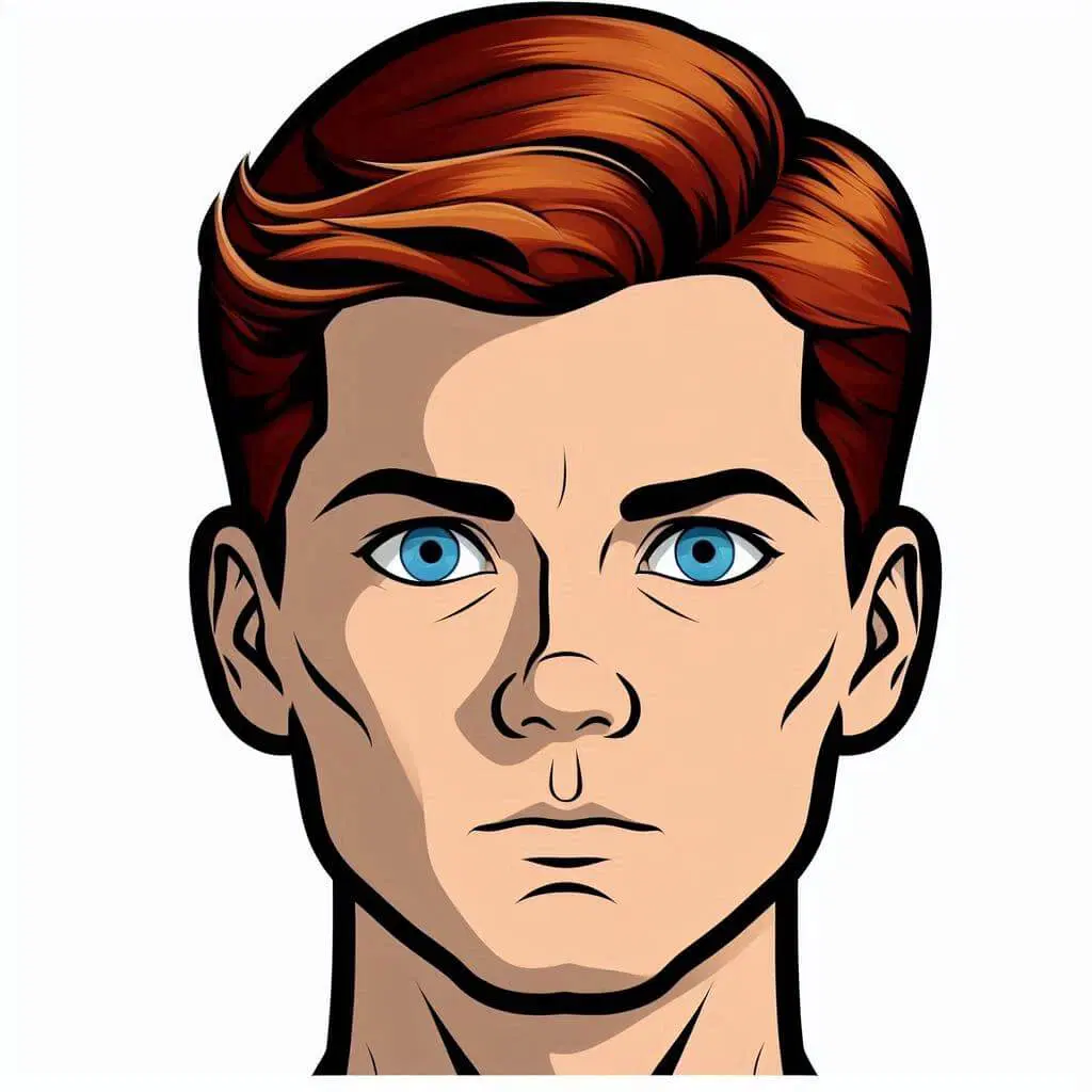 Children of Dune Characters 1 Leto II Atreides Cartoon Portrait Art