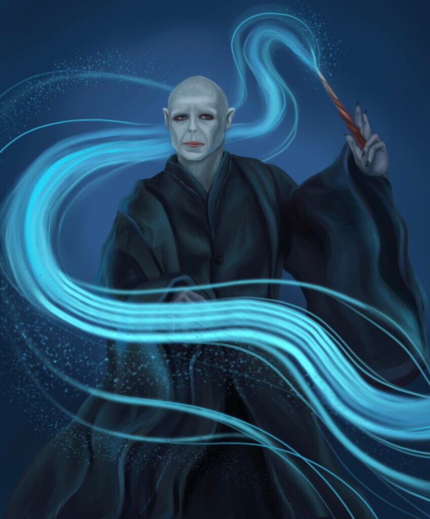 Lord Voldemort Portrait Fan Art