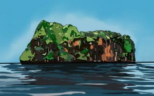 Treasure Island Review ⭐ 1 Treasure Island by Robert Louis Stevenson Digital Art