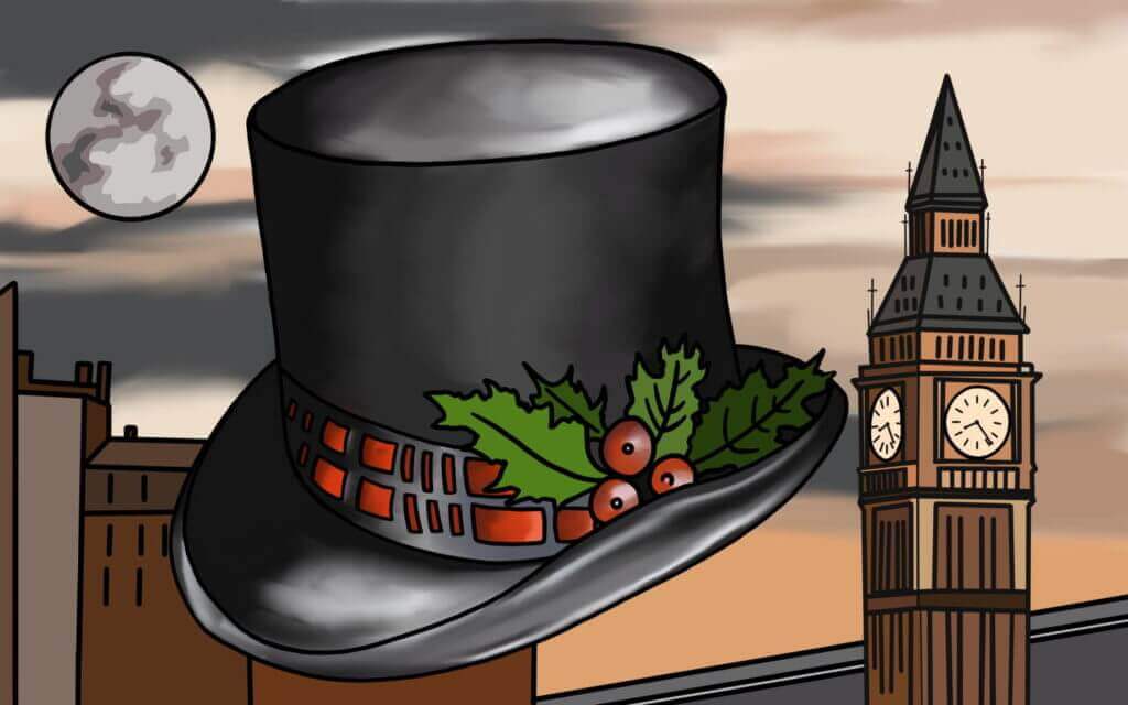Charles Dickens' Best Books 1 A Christmas Carol by Charles Dickens Digital Art