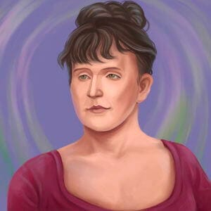 Frances Hodgson Burnett Portrait