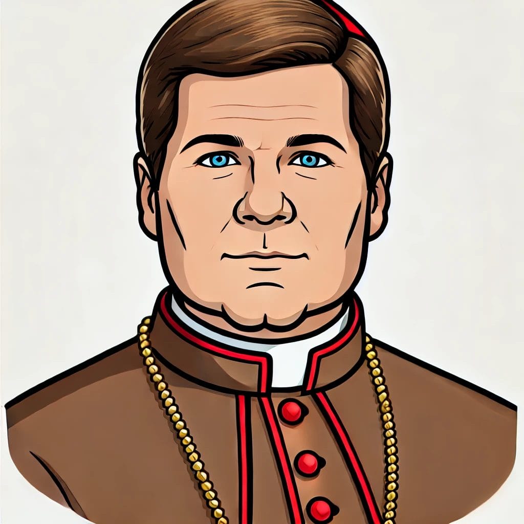 Henry VIII Character List 1 Cardinal Wolsey Portrait Cartoon Art
