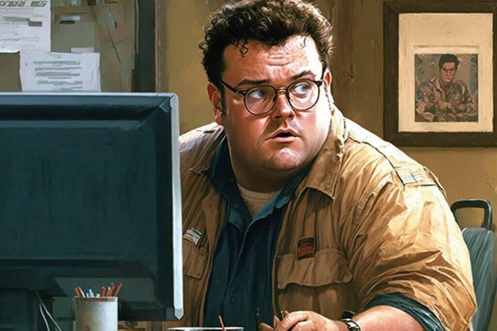 Dennis Nedry: Greedy and cunning computer programmer who betrayed his employer Dennis Nedry: Greedy and cunning computer programmer who betrayed his employer