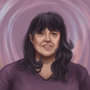 E.L. James Portrait