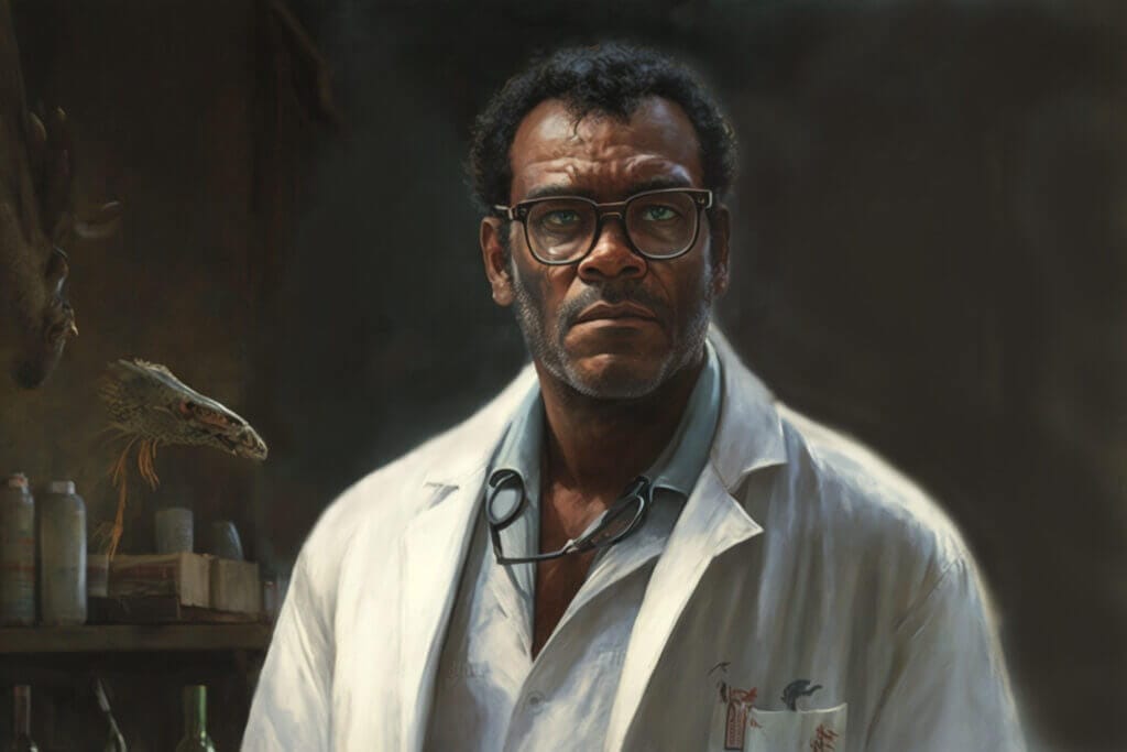 John Arnold worked at Jurassic Park with expertise in programming and fixing the park's computer systems