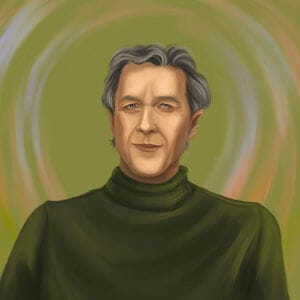 Michael Crichton Portrait