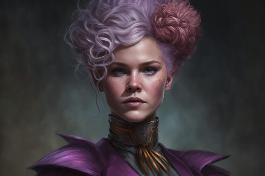 Effie Trinket Portrait Art