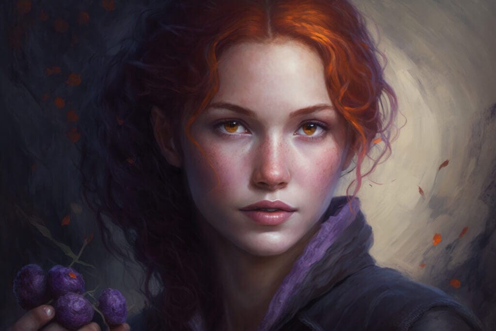 Foxface Hunger Games Portrait Art