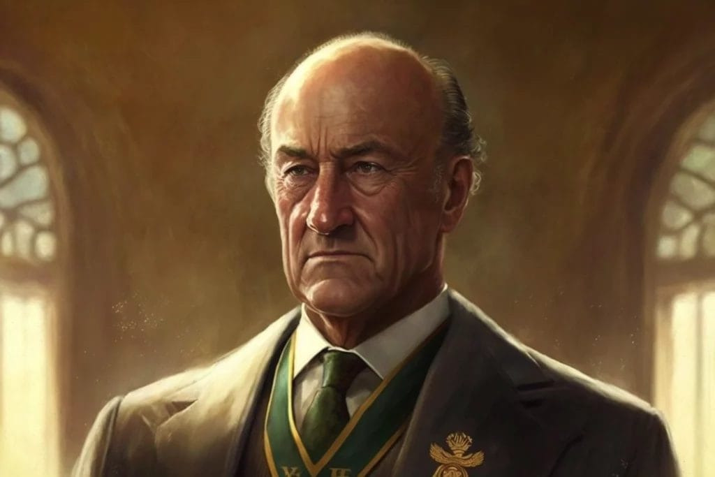 The Hunger Games Character List 12 Mayor Undersee Portrait Art