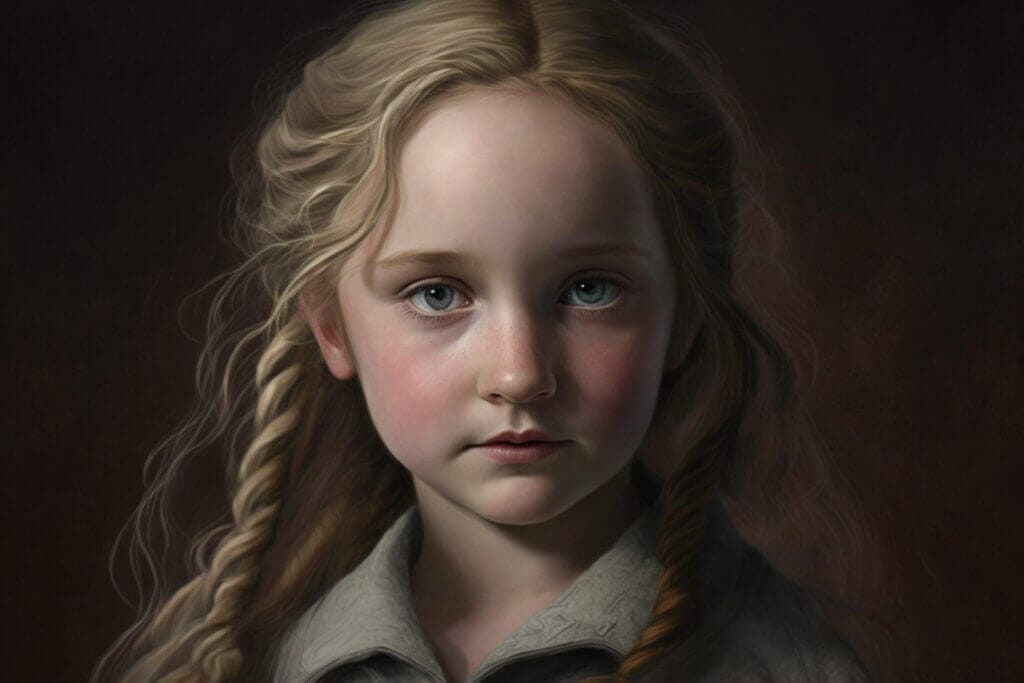 Primrose Everdeen Portrait Art
