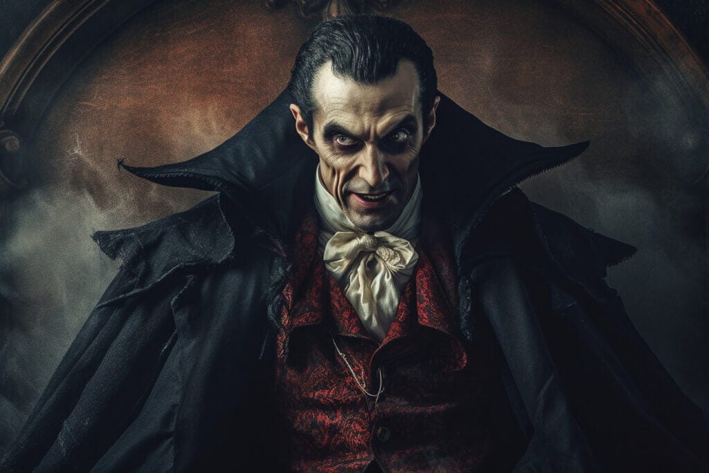 Artwork of Count Dracula