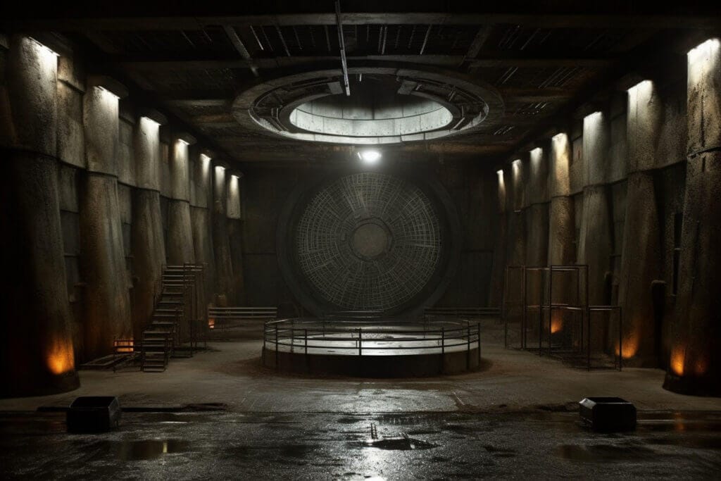 Underground District 13 of the Hunger Games art Underground District 13 of the Hunger Games art