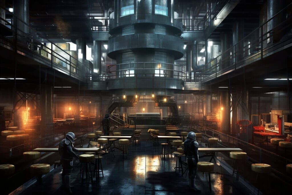 Hunger Games District 3 artwork