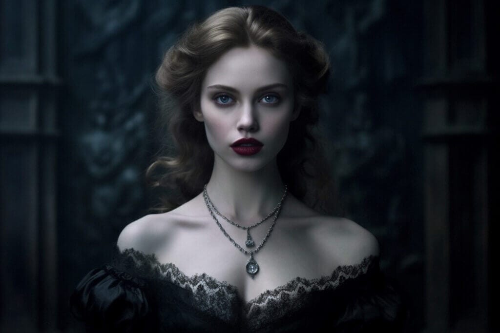 artwork of Lucy Westenra