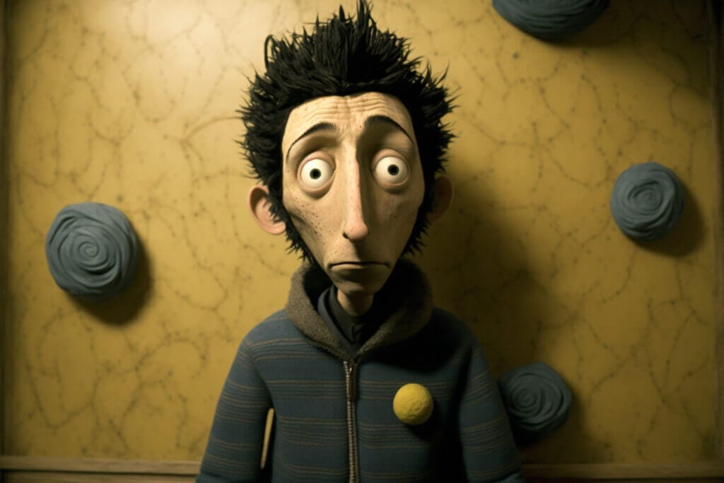 Portrait of Mr Jones, Coraline's father Portrait of Mr Jones, Coraline's father