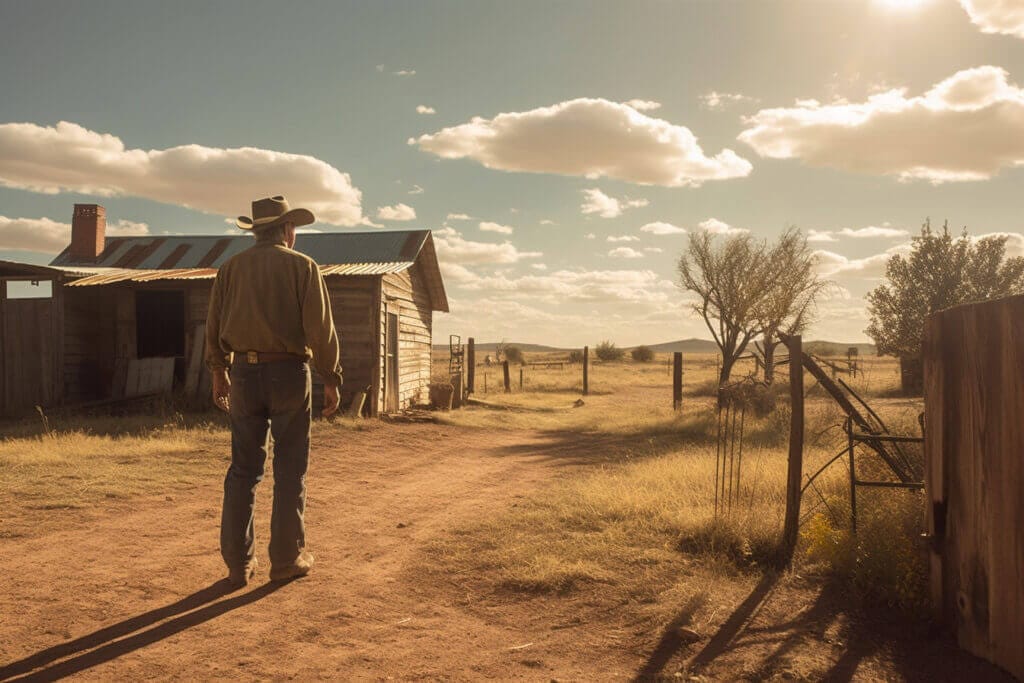 The Ranch Owner from Of Mice and Men