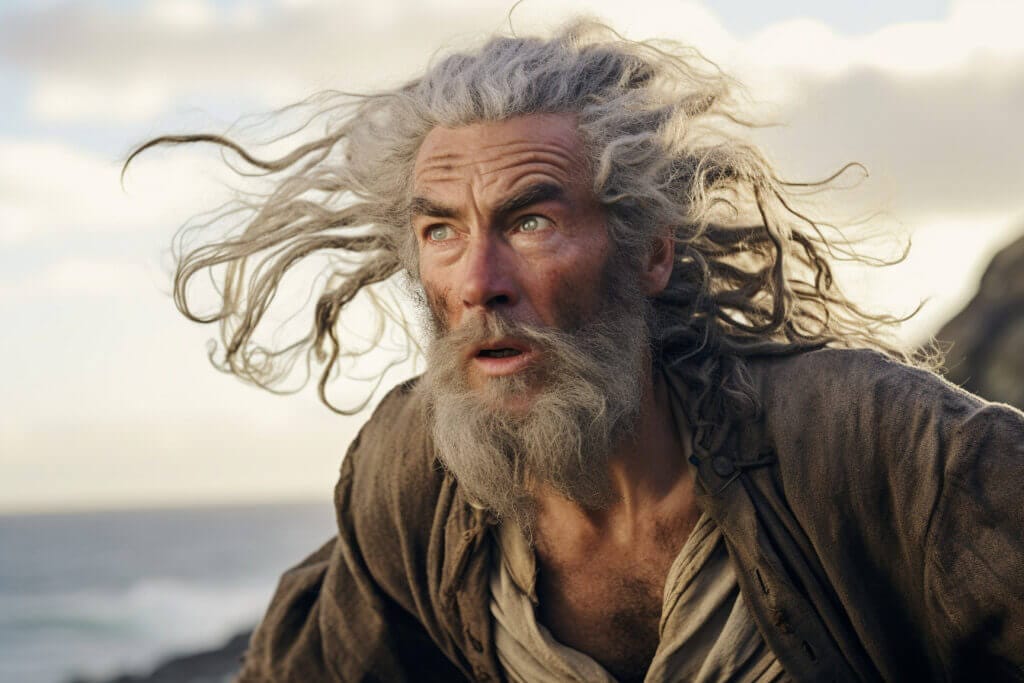 Ben Gunn from Treasure Island novel