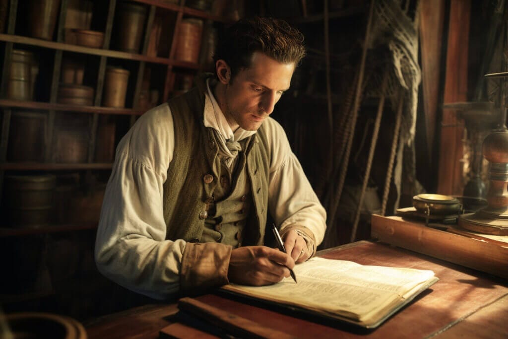 Dr. Livesy from Treasure Island novel