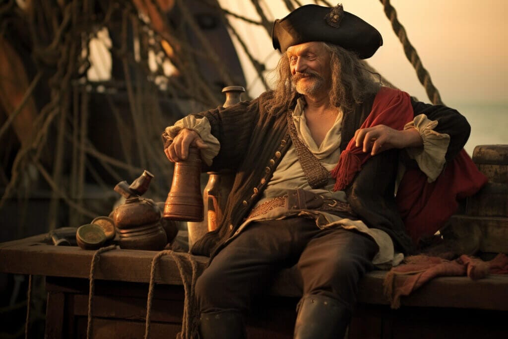 Israel Hands from Treasure Island novel