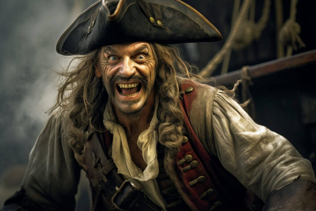 Long John Silver from Treasure Island novel