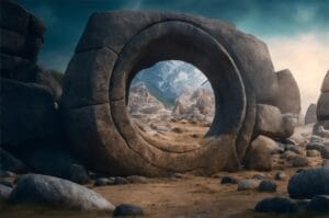 Outlander by Diana Gabaldon Book Cover Ancient Stone