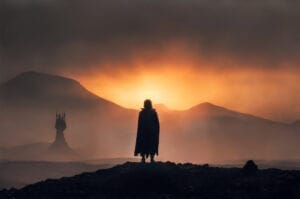 The Fellowship of the Ring by J.R.R Tolkien Book Cover