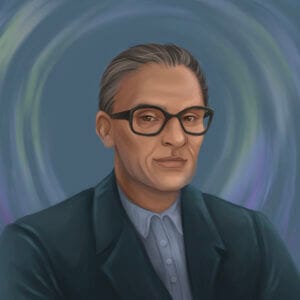 Arthur Miller Author Portrait