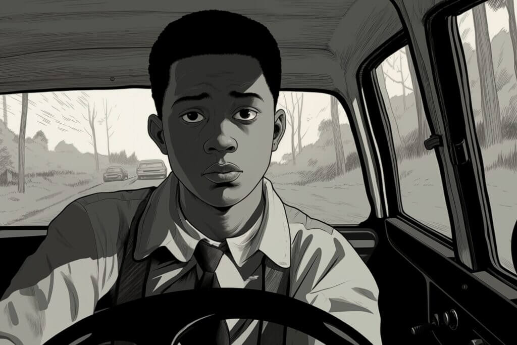 Native Son by Richard Wright Book Cover Illustration