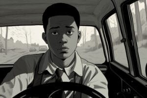 Native Son by Richard Wright Book Cover Illustration