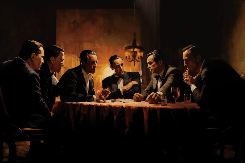 Mario Puzo Best Books 1 The Godfather by Mario Puzo Book Cover Digital Art