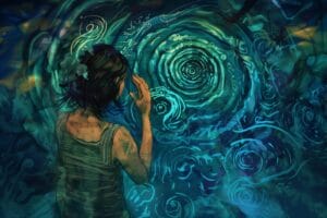 Turtles All the Way Down by John Green Illustration
