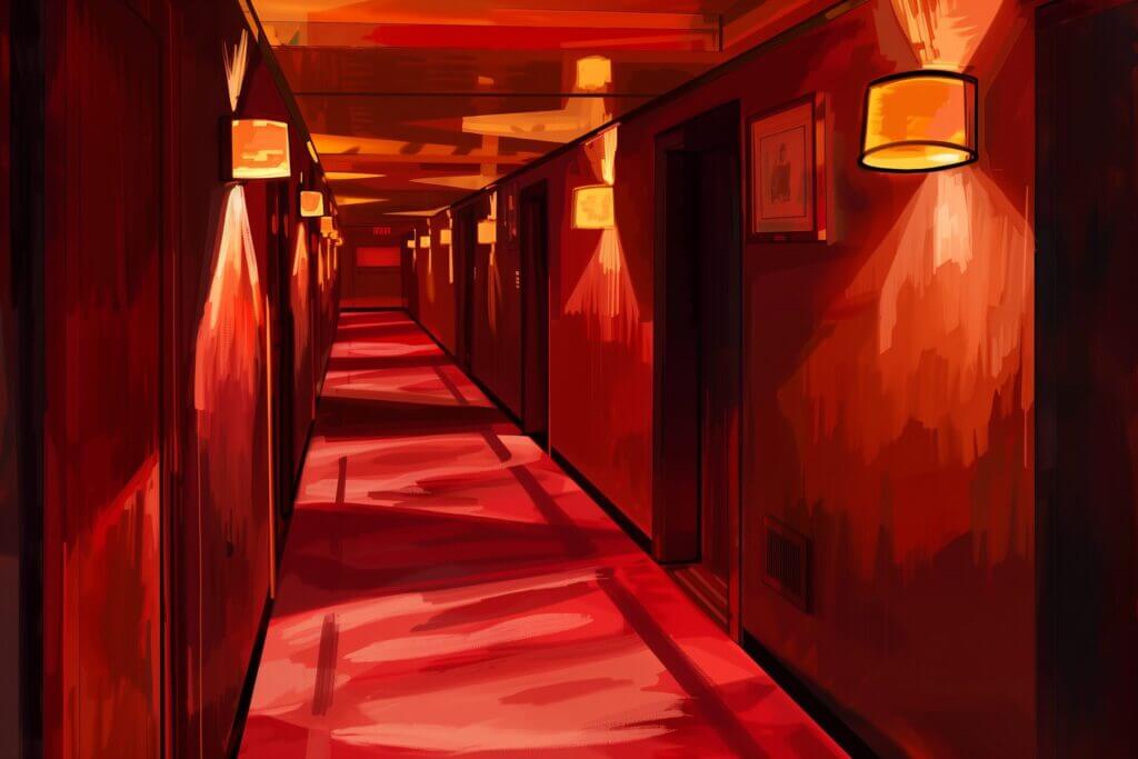 the woman in cabin 10 by ruth ware digital illustration